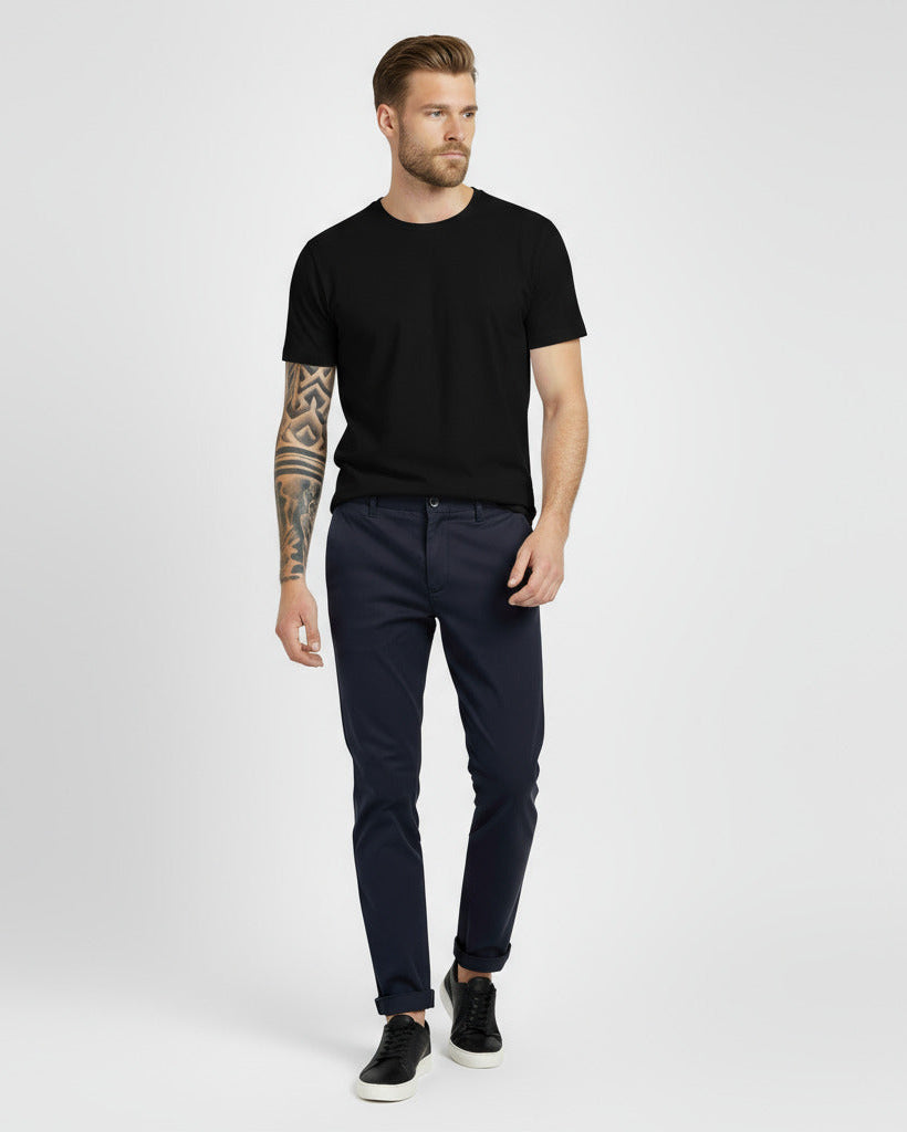 Egyptian Cotton T-Shirt - Black