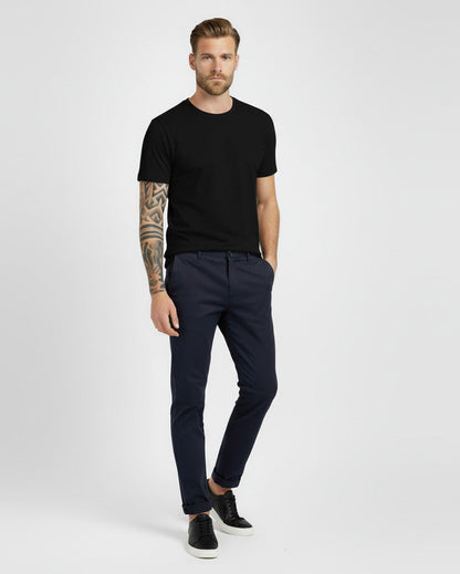 Egyptian Cotton T-Shirt - Black